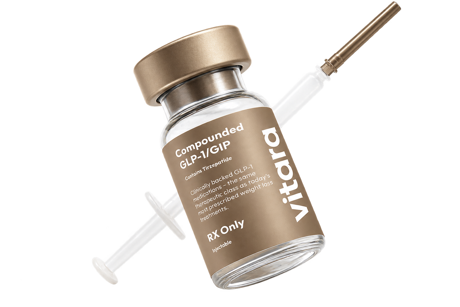 Compounded GLP-1/GIP vial